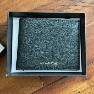 Michael kors men's wallet new